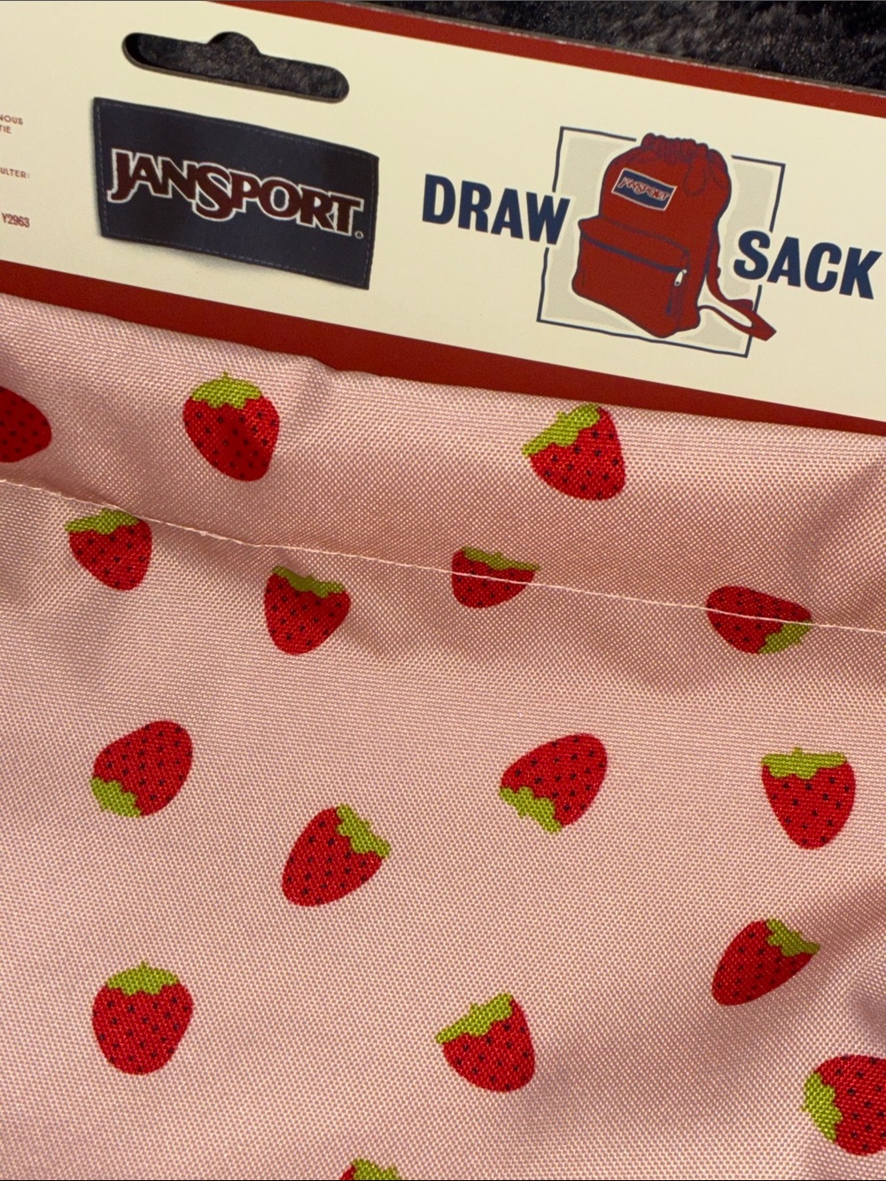 Jansport Strawberry bag & lunch bag bundle - Picture 6 of 6